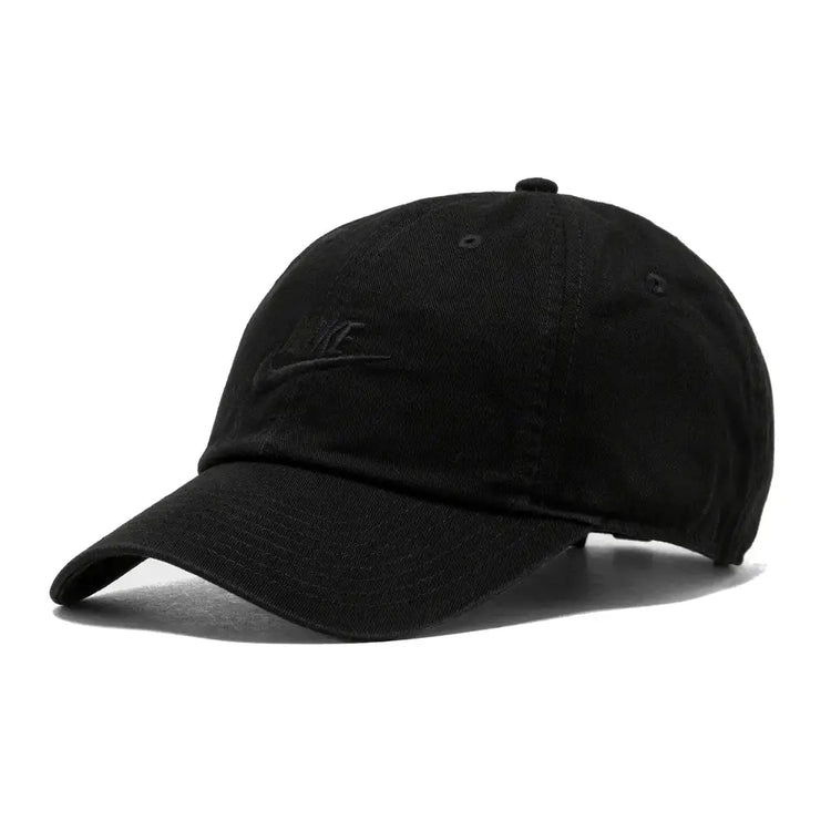 NIKE Club Unstructured Futura Wash Cap Black FB5368-010
