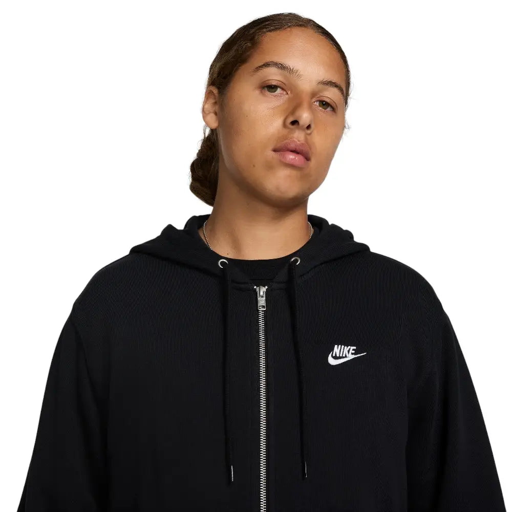 NIKE Club French Terry Full-Zip Hoodie Black FN3884-010