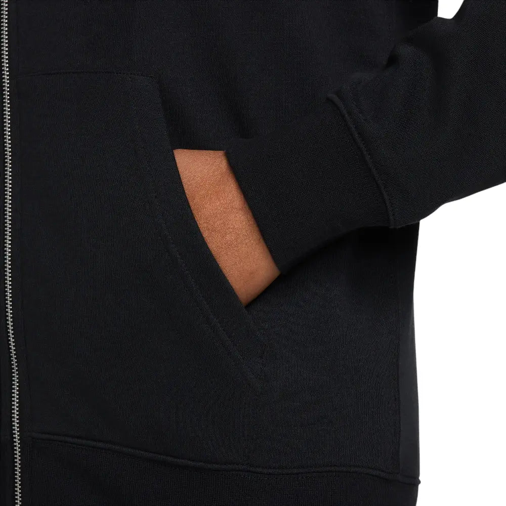 NIKE Club French Terry Full-Zip Hoodie Black FN3884-010