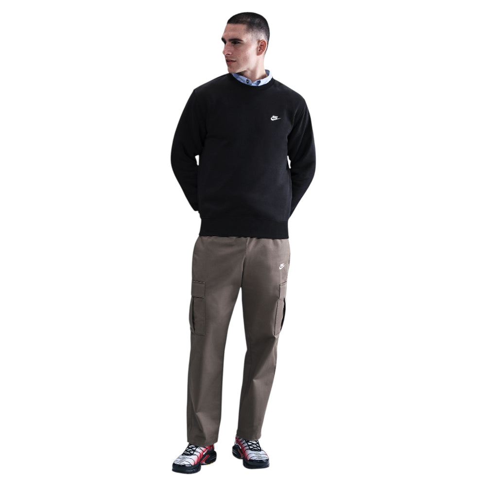 NIKE Club Fleece Crew Sweat Black FN3886-010
