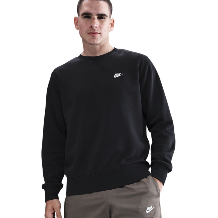 NIKE Club Fleece Crew Sweat Black FN3886-010
