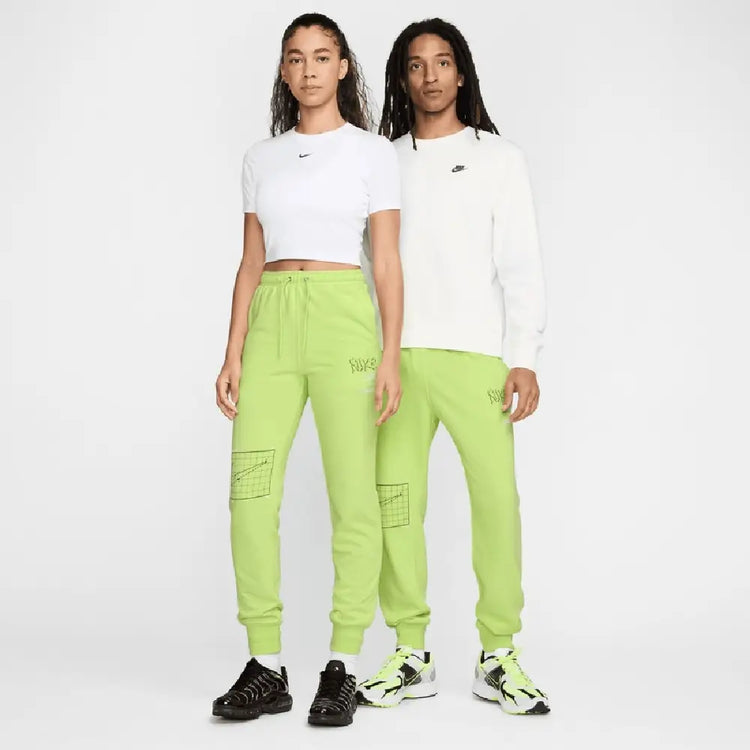 NIKE Nike Club Men's French Terry Joggers - Volt (vert fluo) HJ2512-736