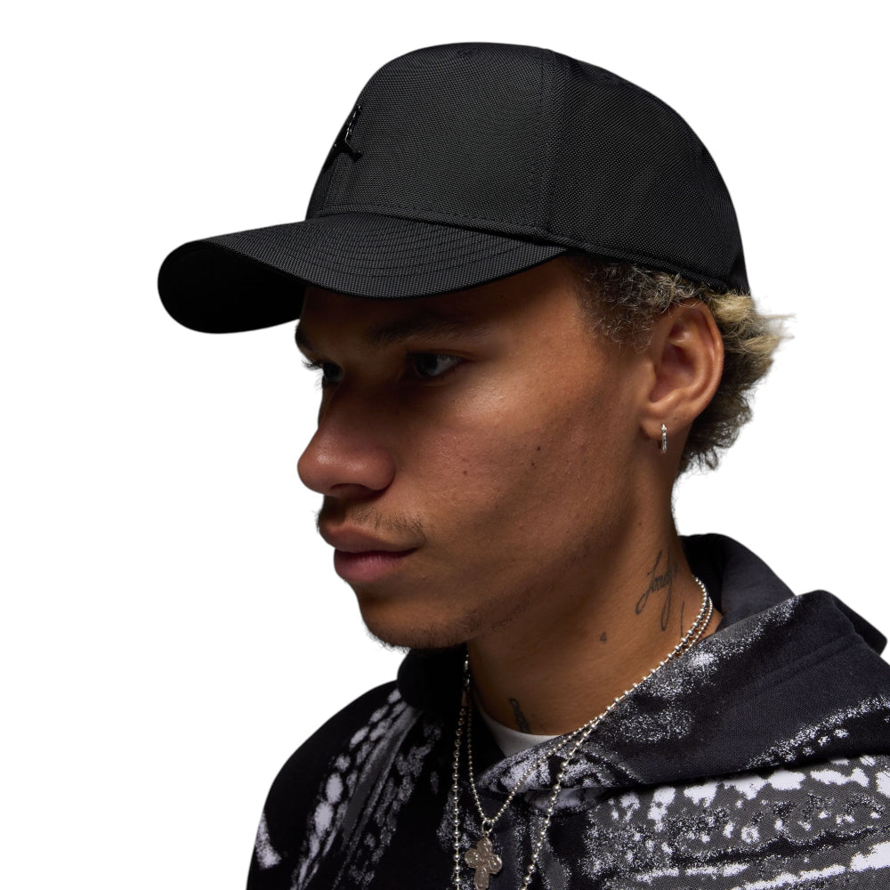 JORDAN Rise Structured Metal Jumpman Hat Black HM5750-010