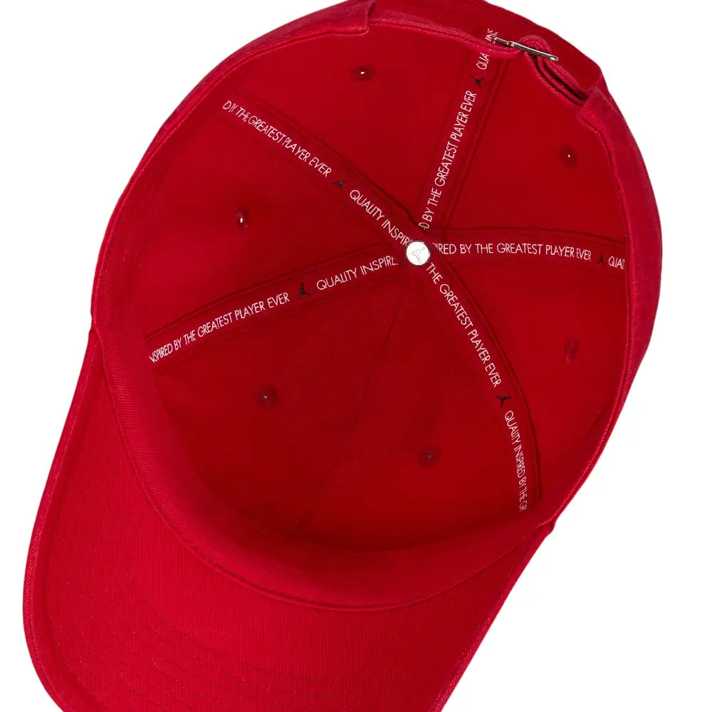 JORDAN Club Unstructured Curved-Bill Hat Red HQ1963-687