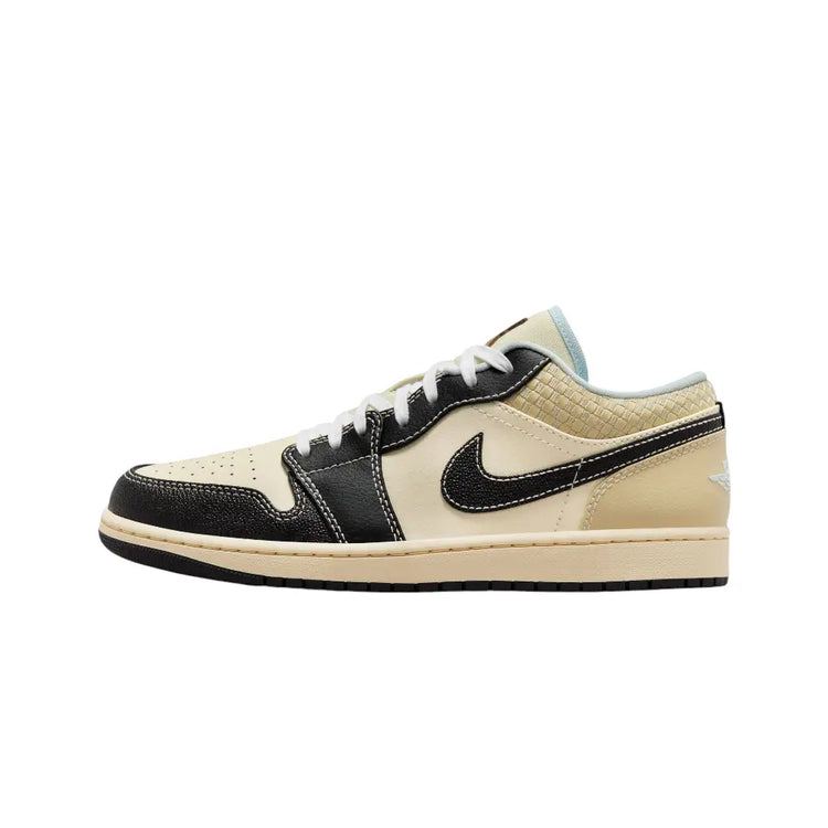 JORDAN Air Jordan 1 Low SE Coconut Milk Black Muslin HQ3437-101
