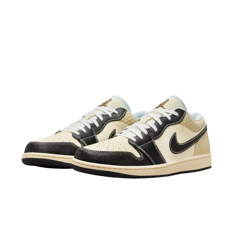 JORDAN Air Jordan 1 Low SE Coconut Milk Black Muslin HQ3437-101