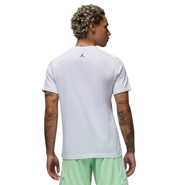 JORDAN Sport Dri-Fit Graphic T-Shirt White HQ7984-100