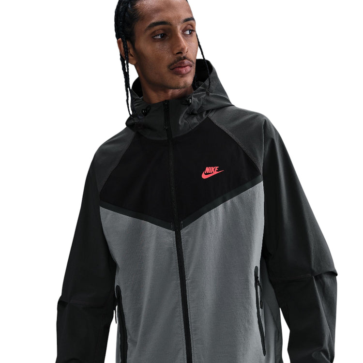 NIKE Tech Woven Full-Zip Windrunner Jacket Grey HV6514-084