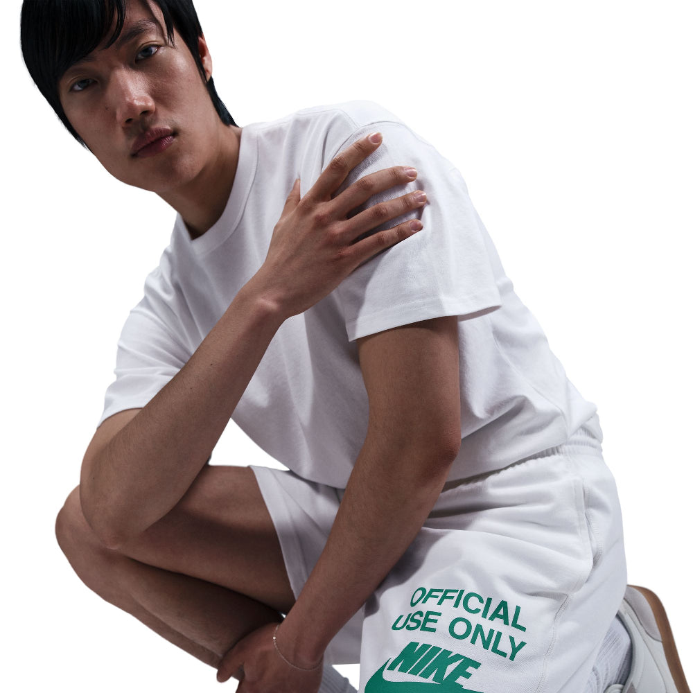 NIKE Club Knit Short White IB8413-100