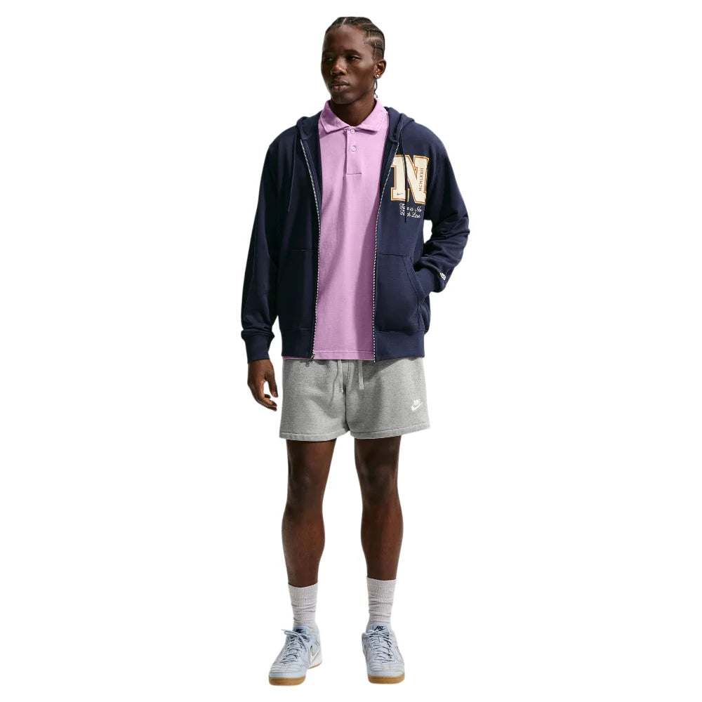 NIKE Sportswear Club French Terry Full-Zip Hoodie Blue IF0677-451