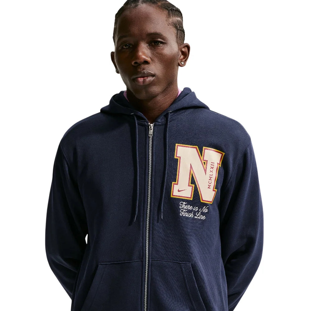 NIKE Sportswear Club French Terry Full-Zip Hoodie Blue IF0677-451