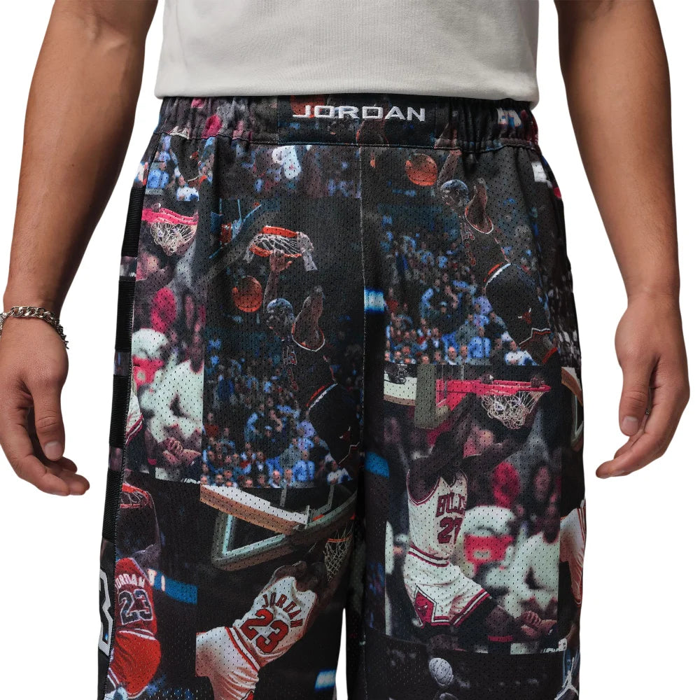 JORDAN Flight Printed Cat Scratch Shorts Black IF1841-010