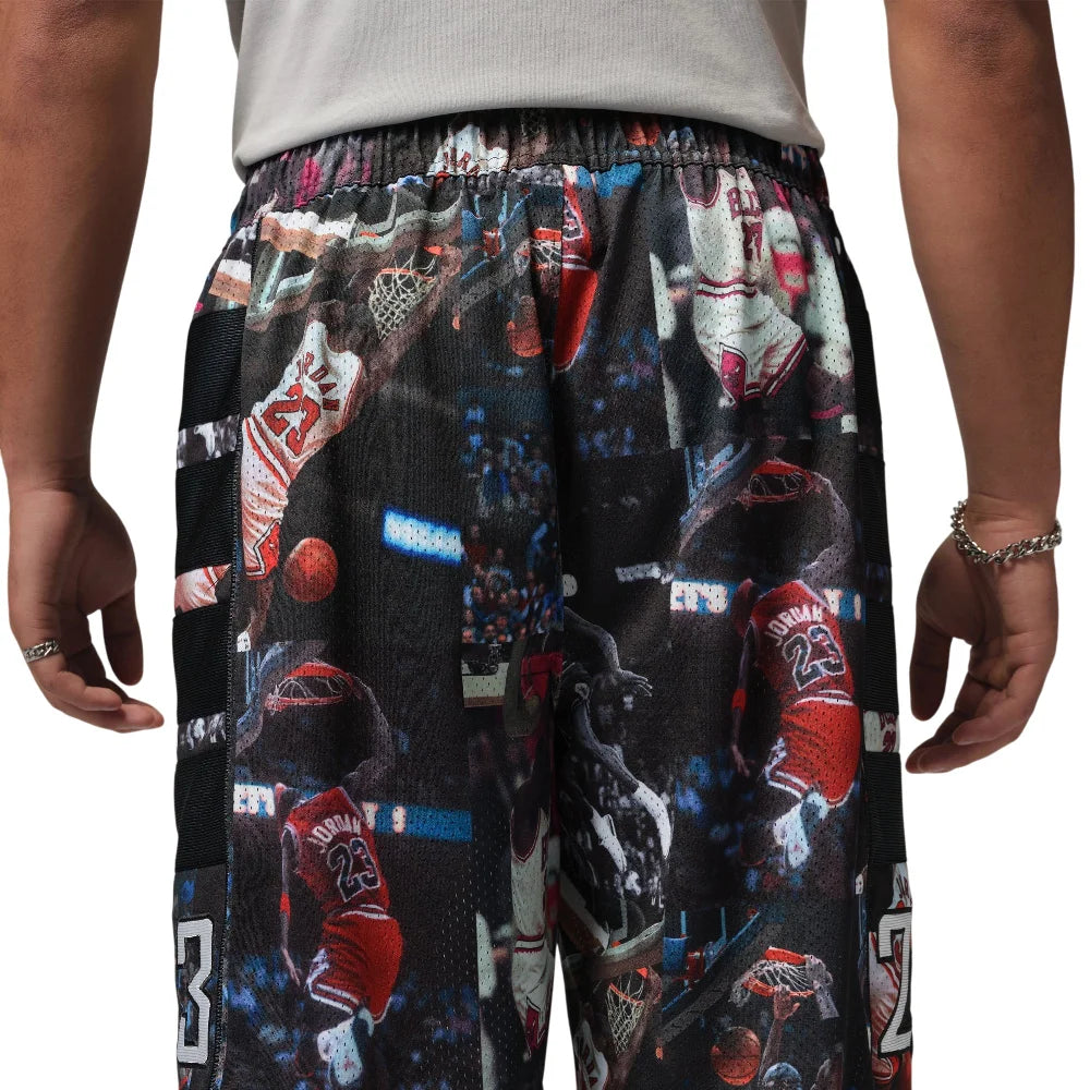 JORDAN Flight Printed Cat Scratch Shorts Black IF1841-010