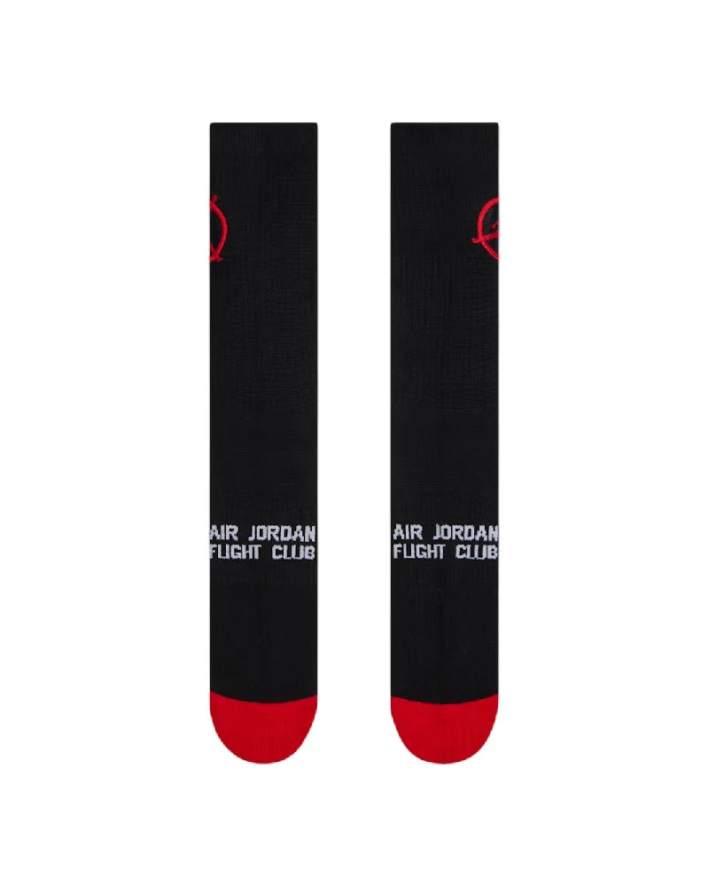 JORDAN Flight Club Cushioned Crew Socks Black IF3502-010