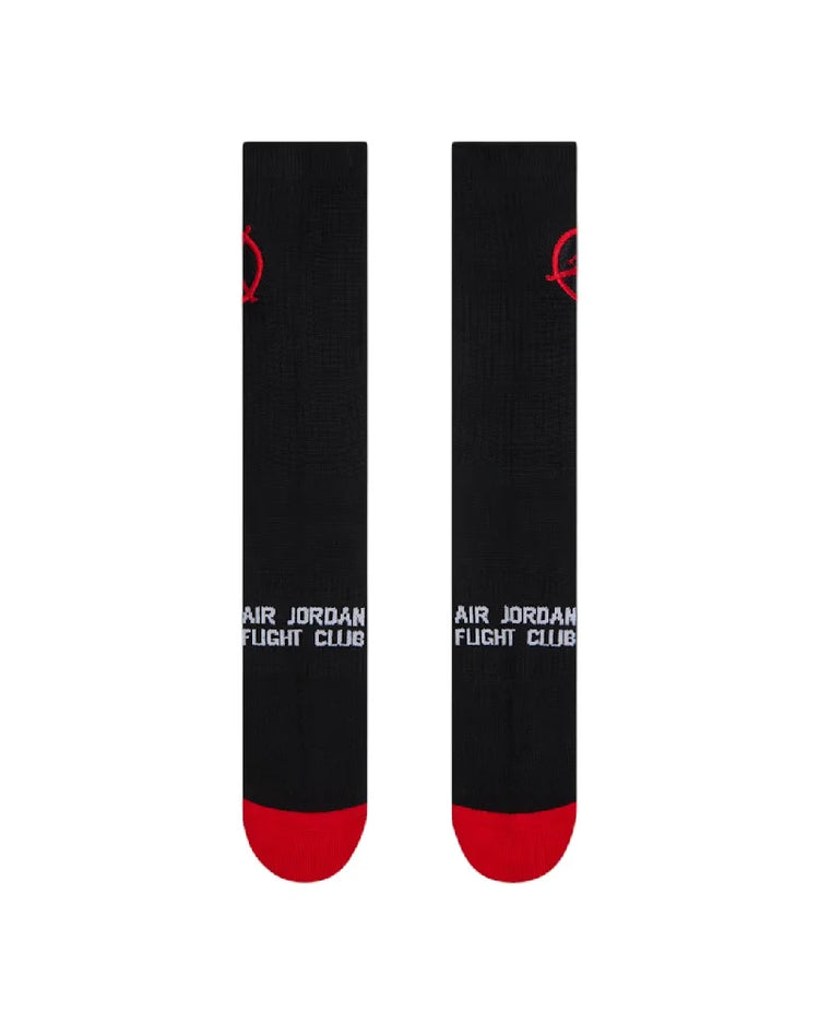 JORDAN Flight Club Cushioned Crew Socks Black IF3502-010