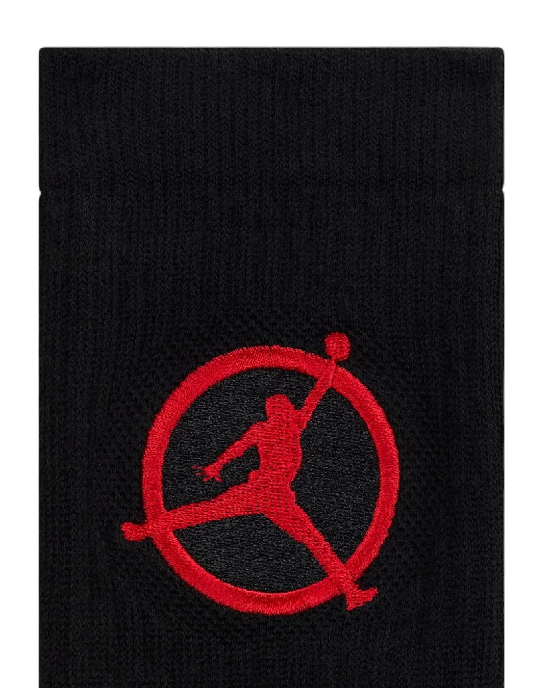 JORDAN Flight Club Cushioned Crew Socks Black IF3502-010