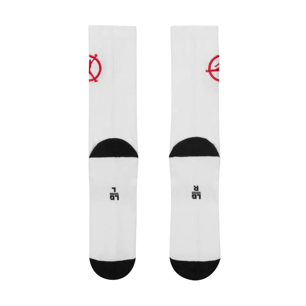 JORDAN Flight Club Cushioned Crew Socks White IF3502-100