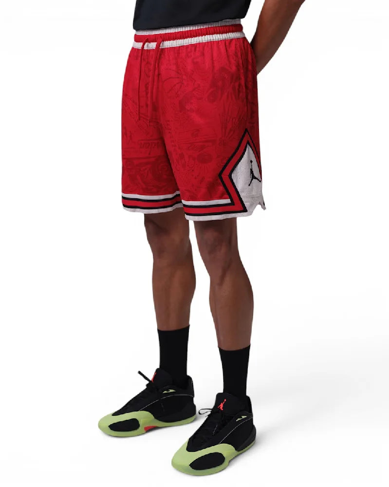 JORDAN Sport Dri-FIT Diamond Shorts Red IM7768-657