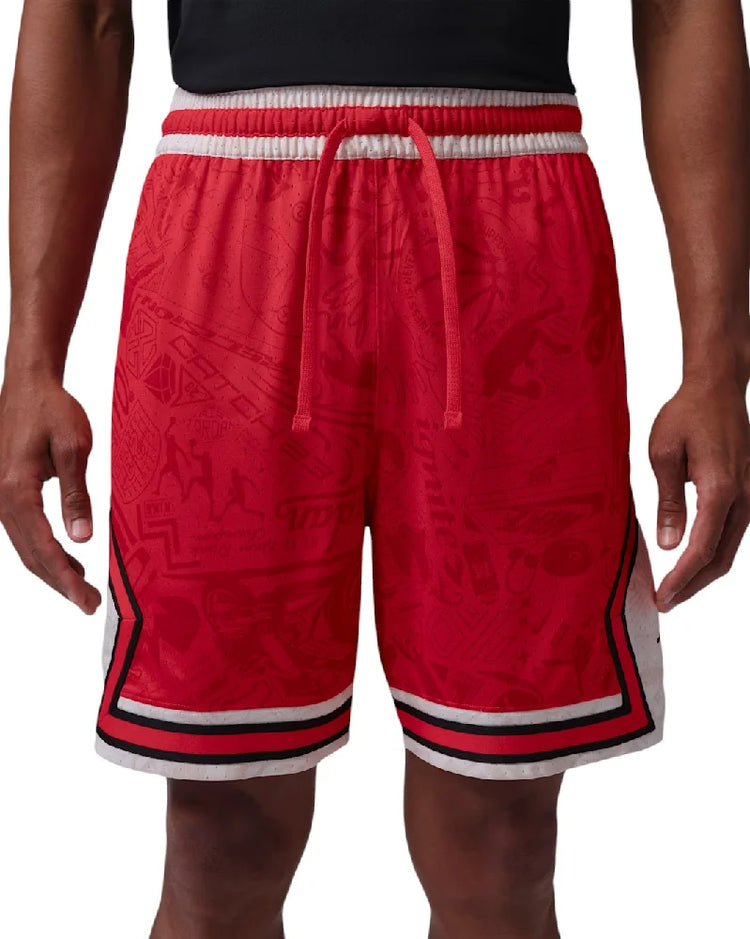 JORDAN Sport Dri-FIT Diamond Shorts Red IM7768-657