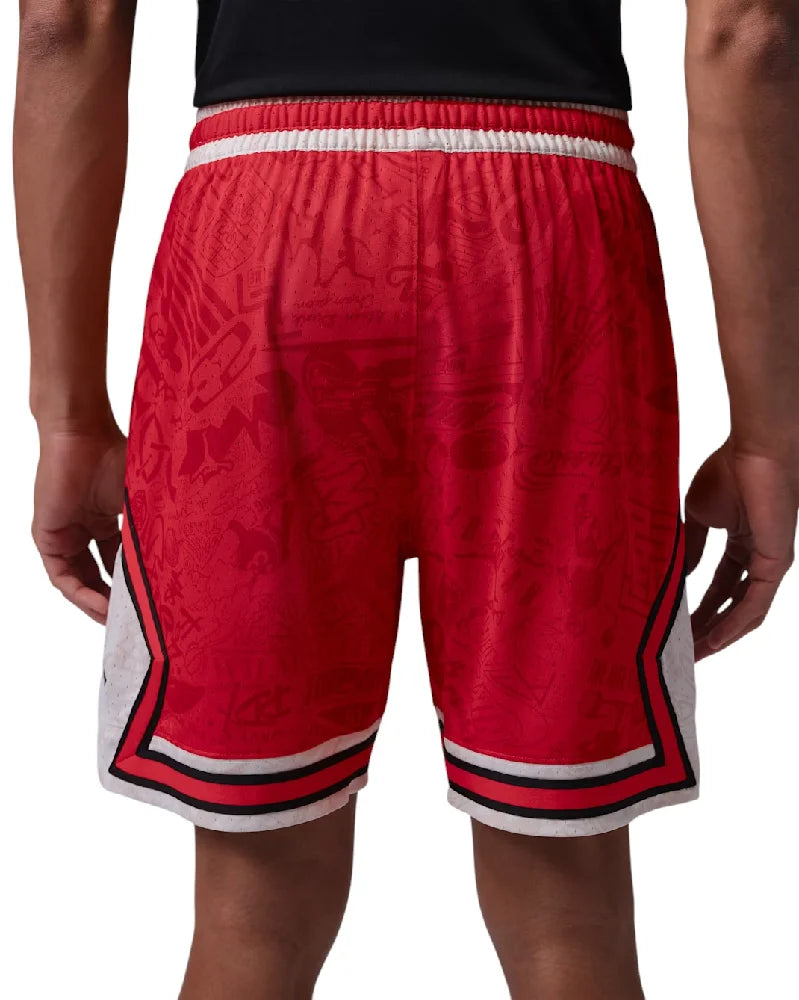 JORDAN Sport Dri-FIT Diamond Shorts Red IM7768-657