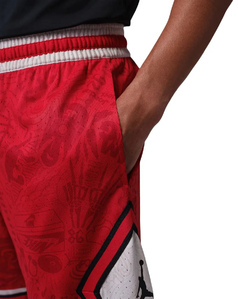 JORDAN Sport Dri-FIT Diamond Shorts Red IM7768-657