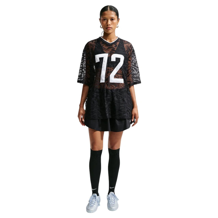 NIKE Sportswear Chill Lace Oversized Jersey Black IM8387-010