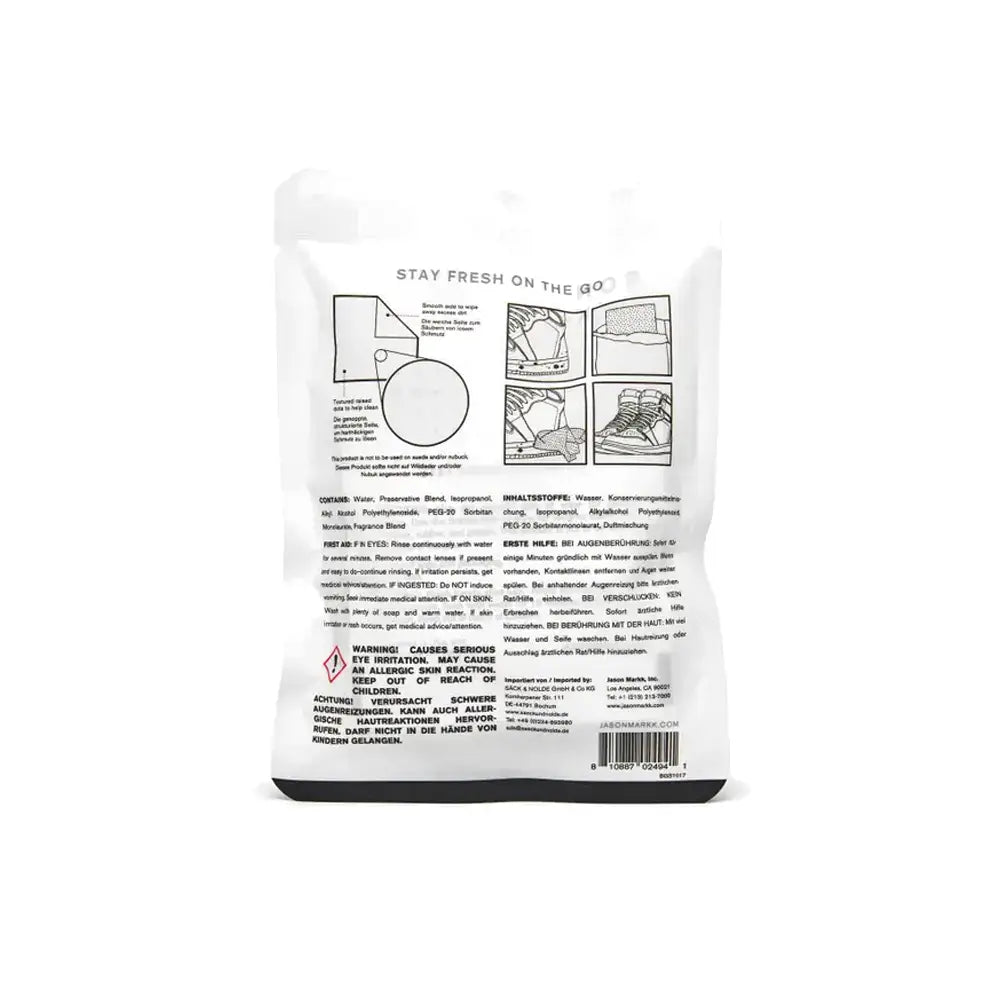 JASON MARKK Quick Wipes / 3 Pack  New! JM130230