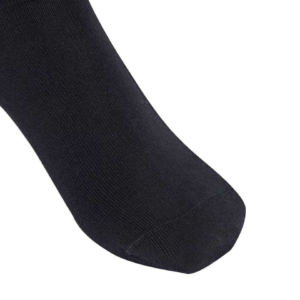 ADIDAS 3-Stripes Crew Socks 3 Pairs Black JV7402