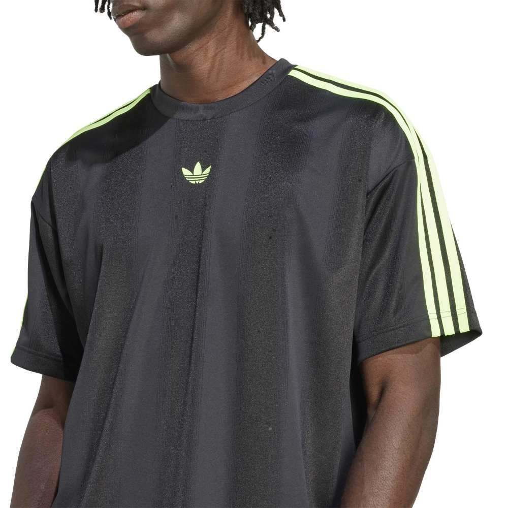 ADIDAS Adicolor Jacquard T-Shirt Black JW5878