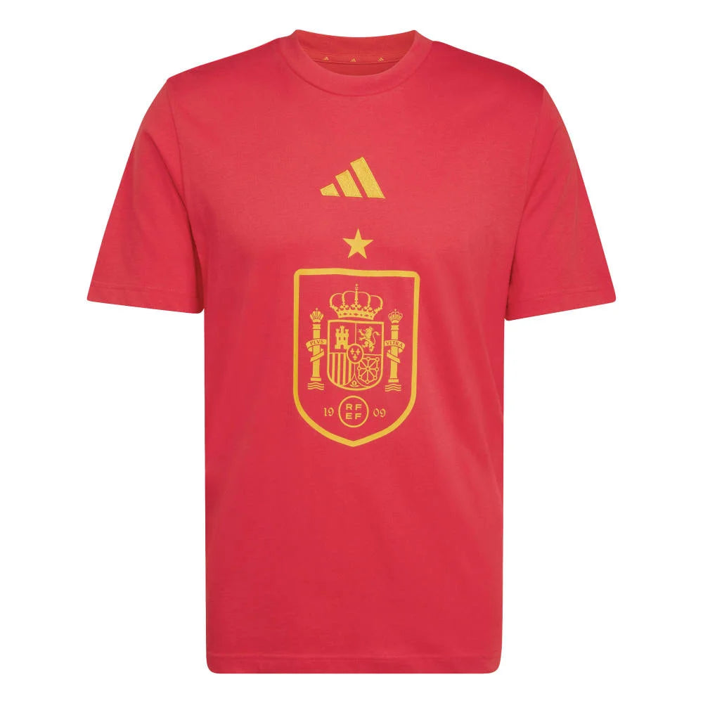 ADIDAS Spain Dna Graphic T-Shirt Red JZ2263
