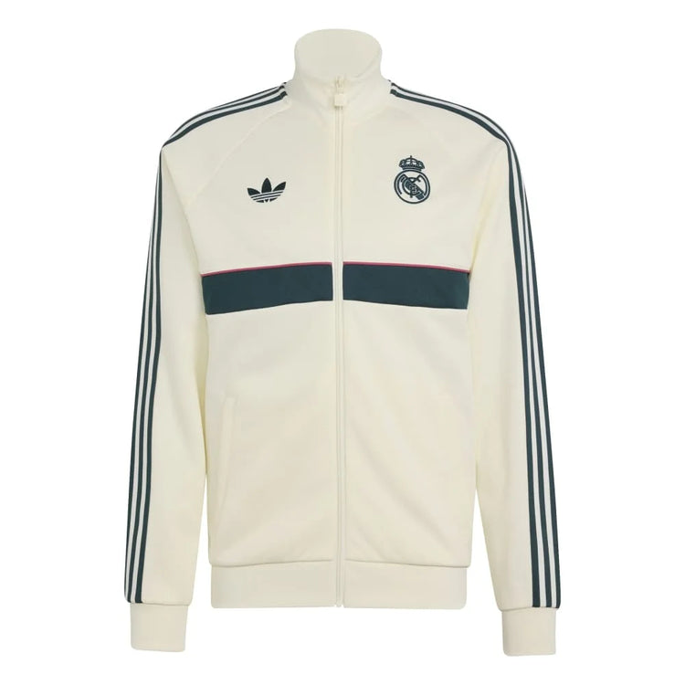 ADIDAS Real Madrid Originals Track Jacket Beige KG2971