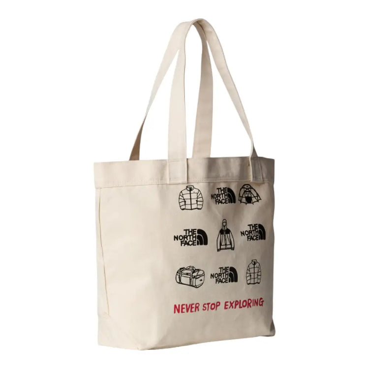 NORTH FACE Cotton Tote Bag White NF0A3VWQBUO1