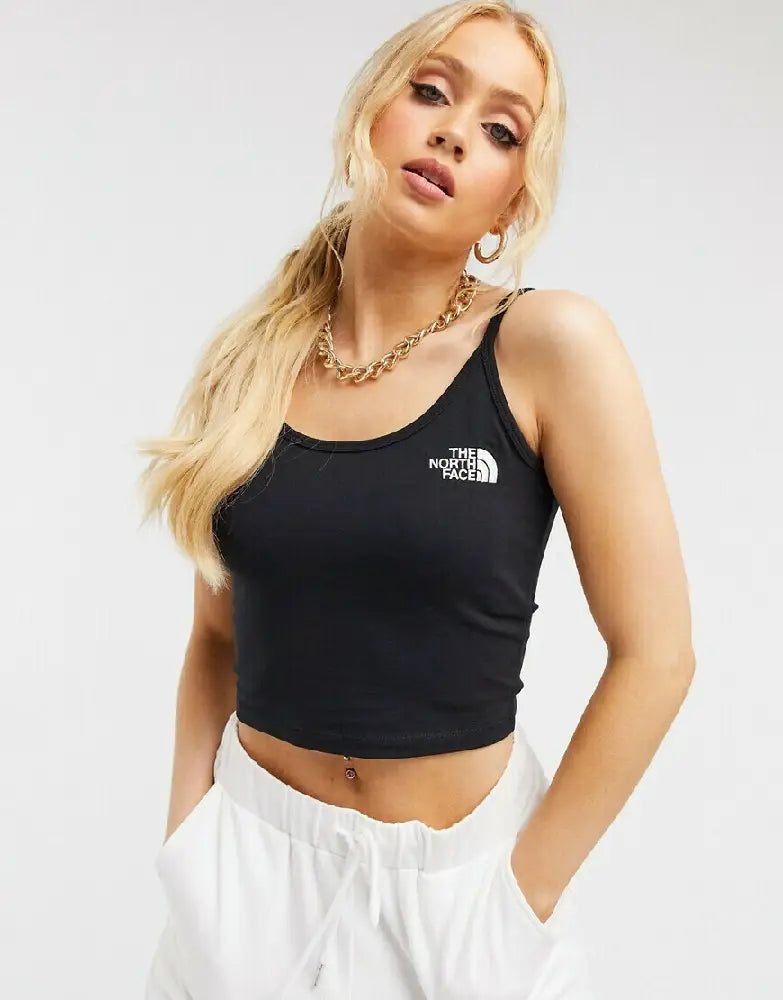 NORTH FACE Slim Crop Tank Top Black NF0A55AQJK31