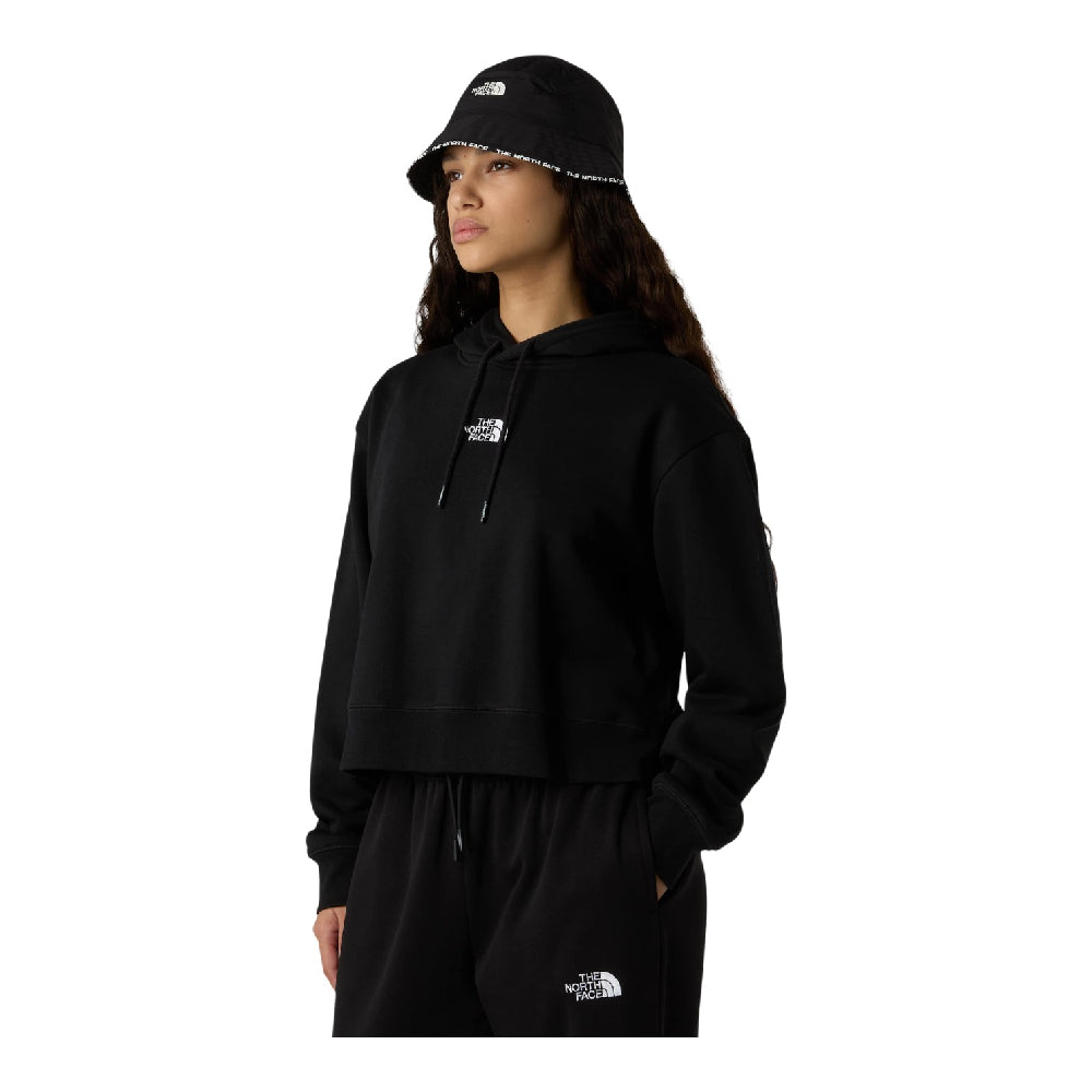 NORTH FACE Essential Crop Hoodie Black NF0A89EXJK31