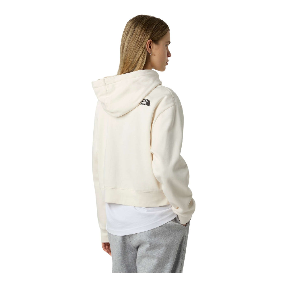 NORTH FACE Essential Crop Hoodie White NF0A89EXQLI1
