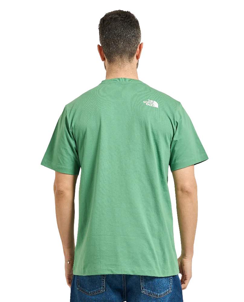 NORTH FACE Evolution Half Dome Regular T-Shirt Green NF0A8B6JG571