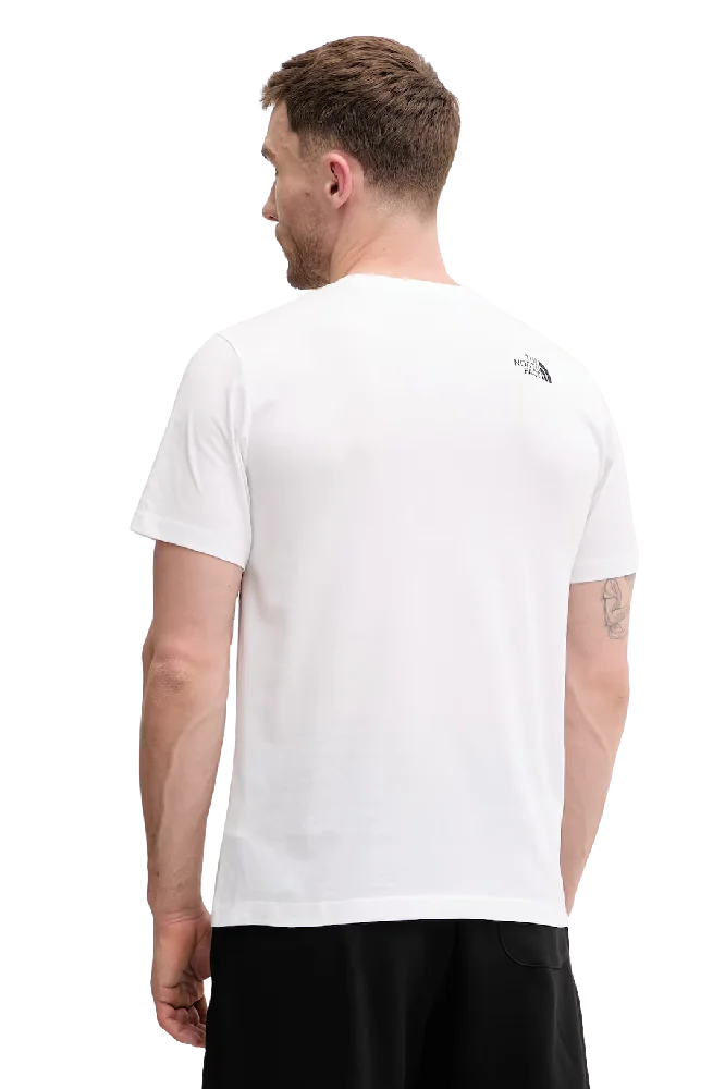 NORTH FACE EVOLUTION HALF DOME REGULAR T-SHIRT WHITE NF0A8B6JLA91