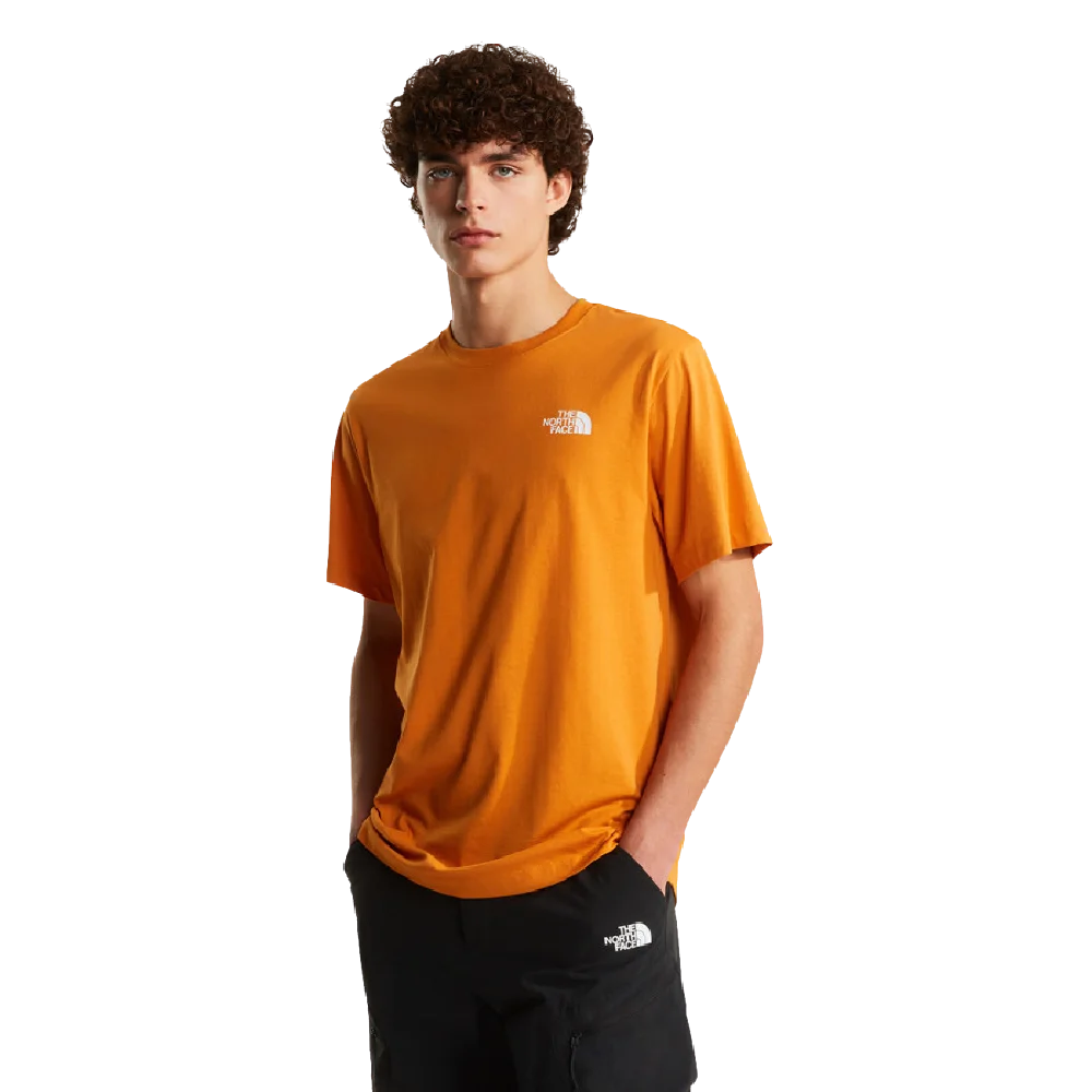 NORTH FACE Evolution Box Nse Regular T-Shirt Orange NF0A8B6KG5I1