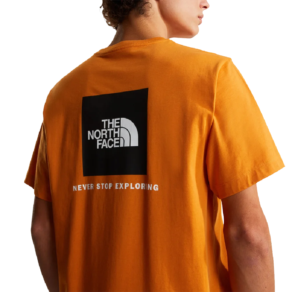 NORTH FACE Evolution Box Nse Regular T-Shirt Orange NF0A8B6KG5I1