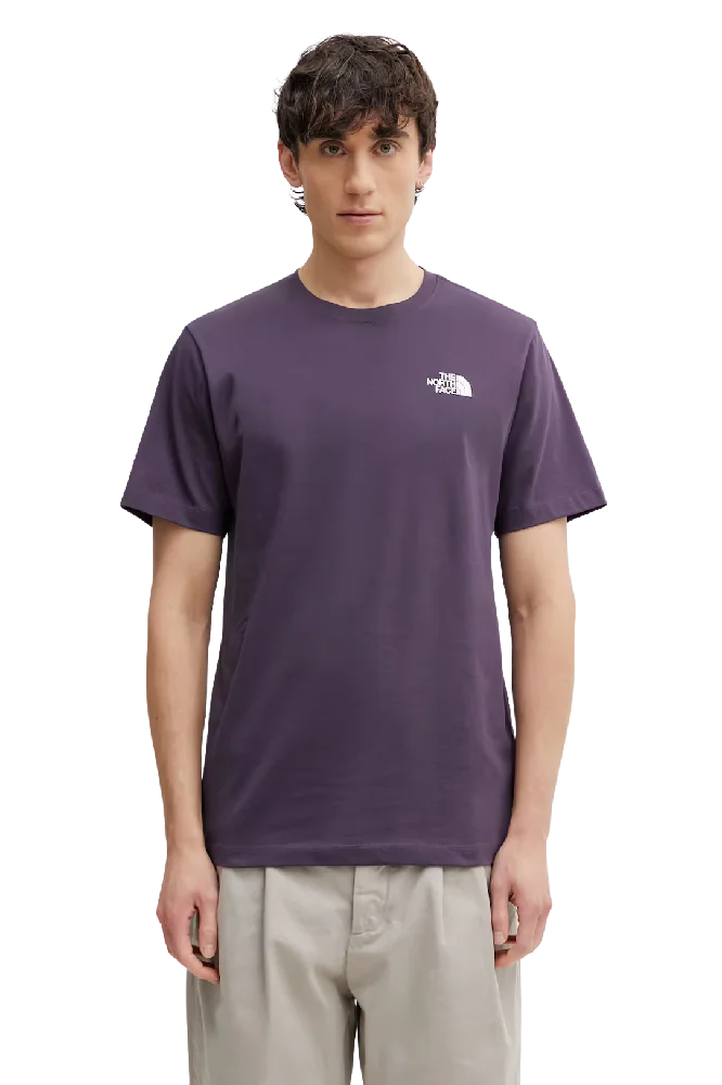 NORTH FACE Evolution Box Nse Regular T-Shirt Purple NF0A8B6KG5O1