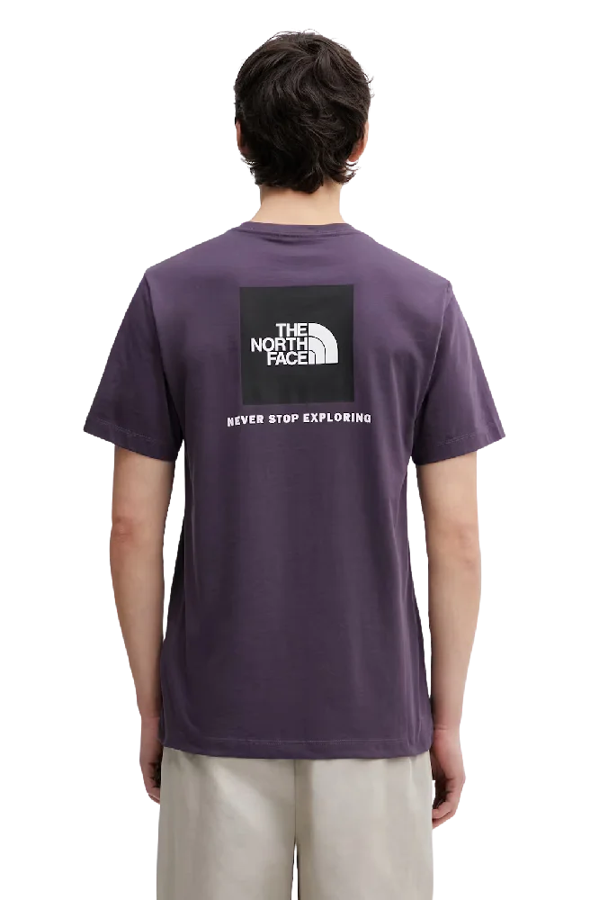 NORTH FACE Evolution Box Nse Regular T-Shirt Purple NF0A8B6KG5O1