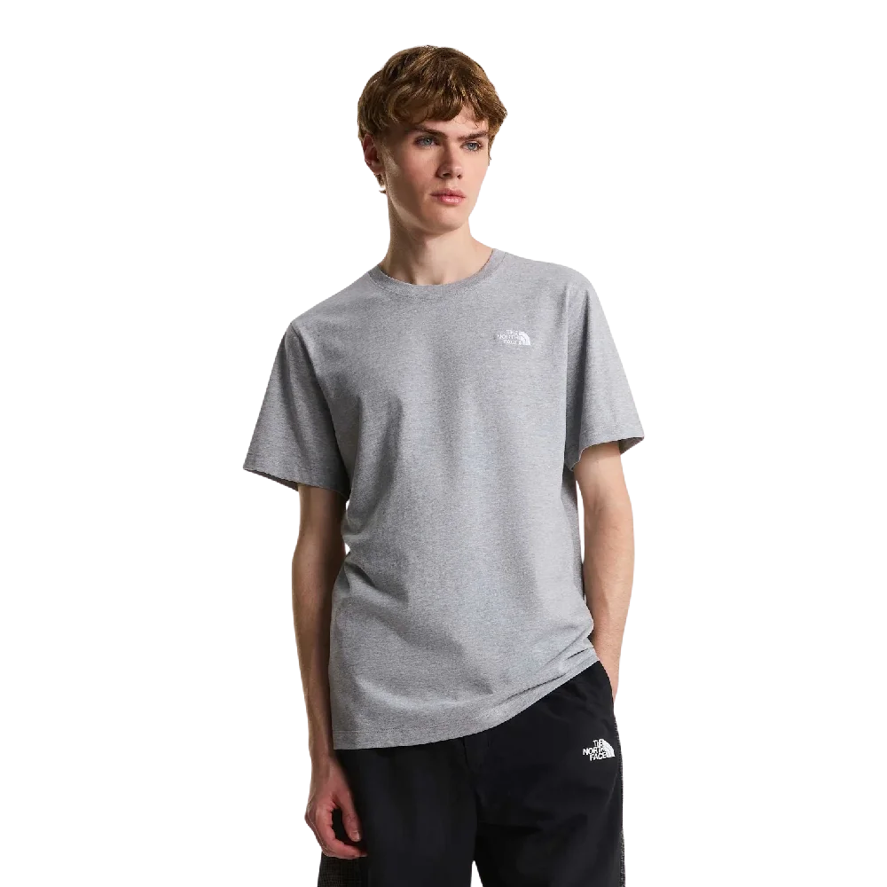 NORTH FACE EVOLUTION SIMPLE DOME REGULAR T-SHIRT GREY NF0A8CZ2CQO1