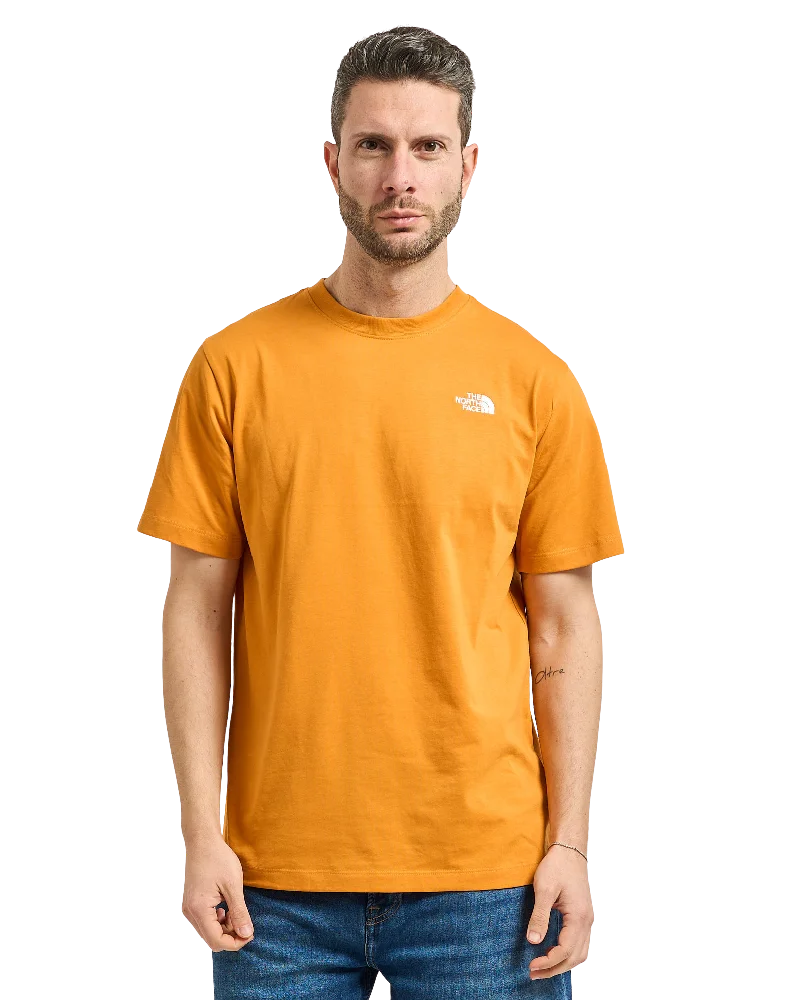 NORTH FACE Evolution Simple Dome Regular T-Shirt Orange NF0A8CZ2G5I1