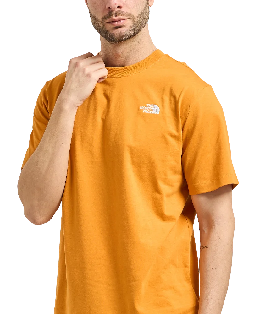 NORTH FACE Evolution Simple Dome Regular T-Shirt Orange NF0A8CZ2G5I1