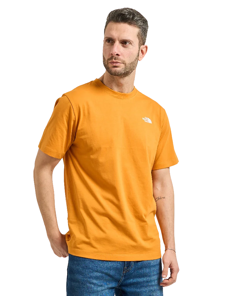 NORTH FACE Evolution Simple Dome Regular T-Shirt Orange NF0A8CZ2G5I1