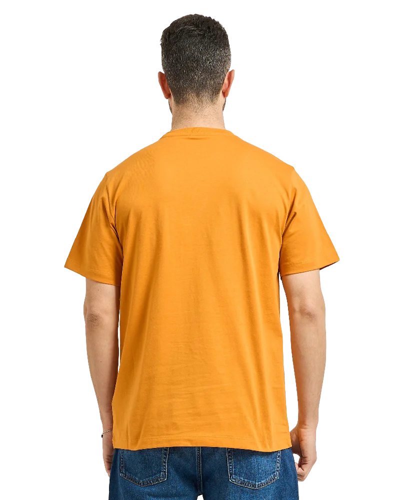 NORTH FACE Evolution Simple Dome Regular T-Shirt Orange NF0A8CZ2G5I1