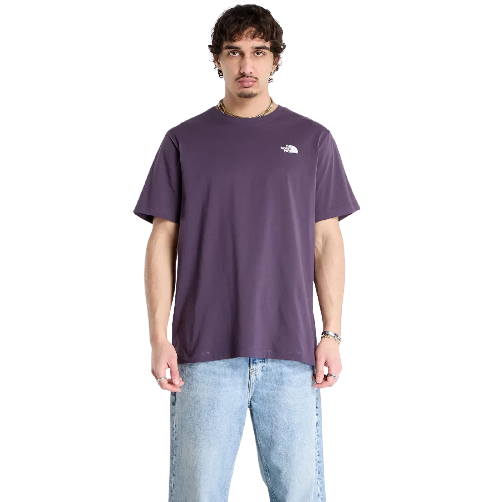 NORTH FACE Evolution Simple Dome Regular T-Shirt Purple NF0A8CZ2G5O1