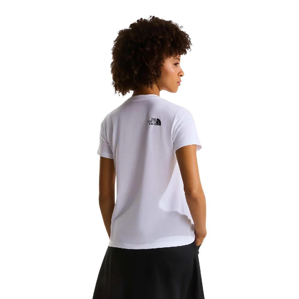 NORTH FACE Evolution Half Dome Slim T-Shirt White NF0A8FX6FN41